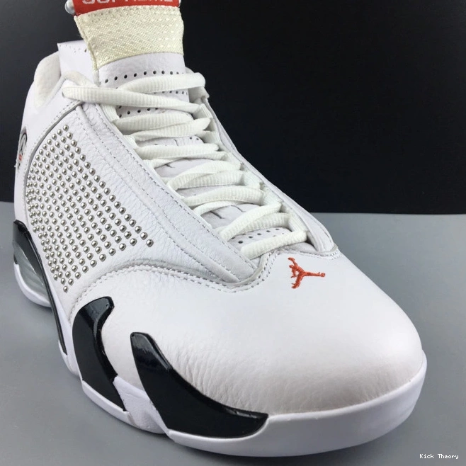 Kicked Out Shoe Store Jordan Retro Air 14 BV7630-106 White 0708